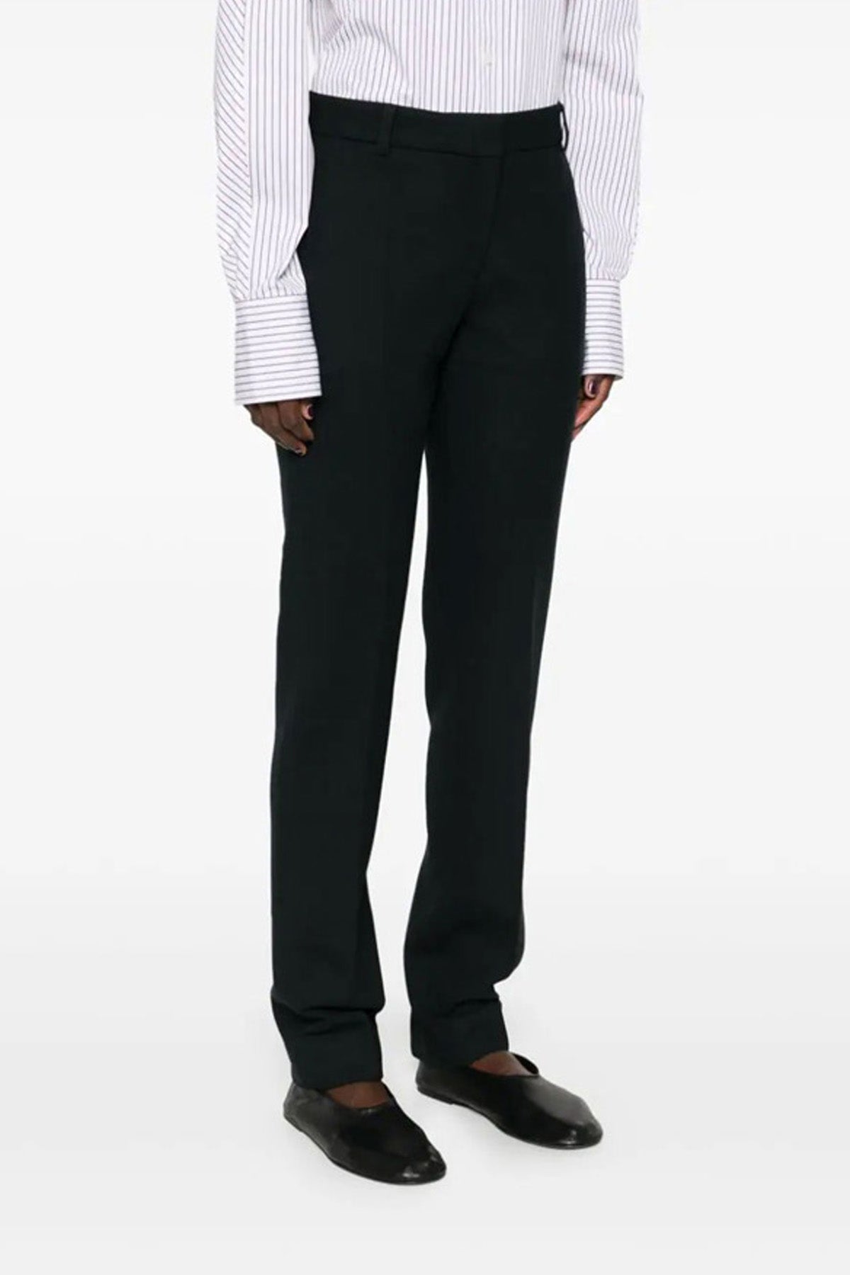 wool blend trousers