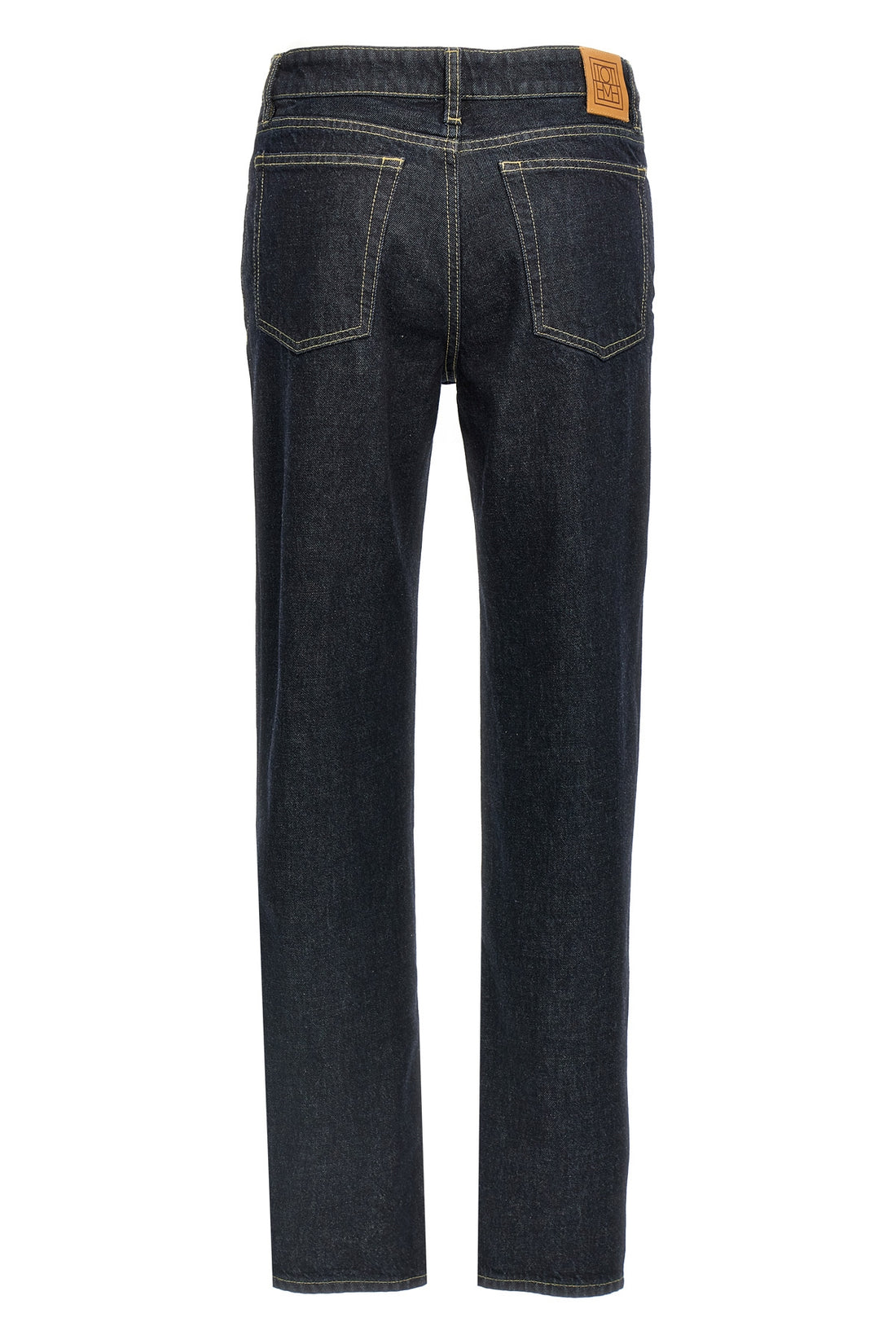 TOTEME 24 low taper cotton denim jeans