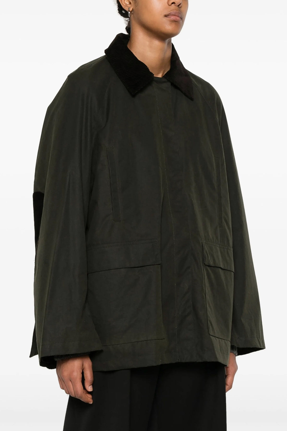 TOTEME 34 country waxed cotton jacket
