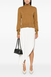 cropped turtleneck cashmere turtleneck sweater