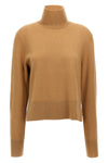 cropped turtleneck cashmere turtleneck sweater