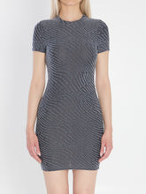 ALEXANDER WANG M mini dress in graphite 