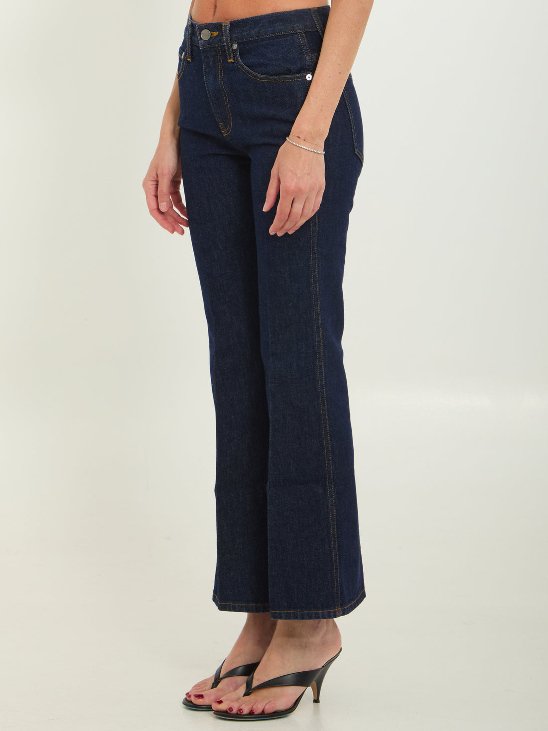 KHAITE 24 clara flare jeans