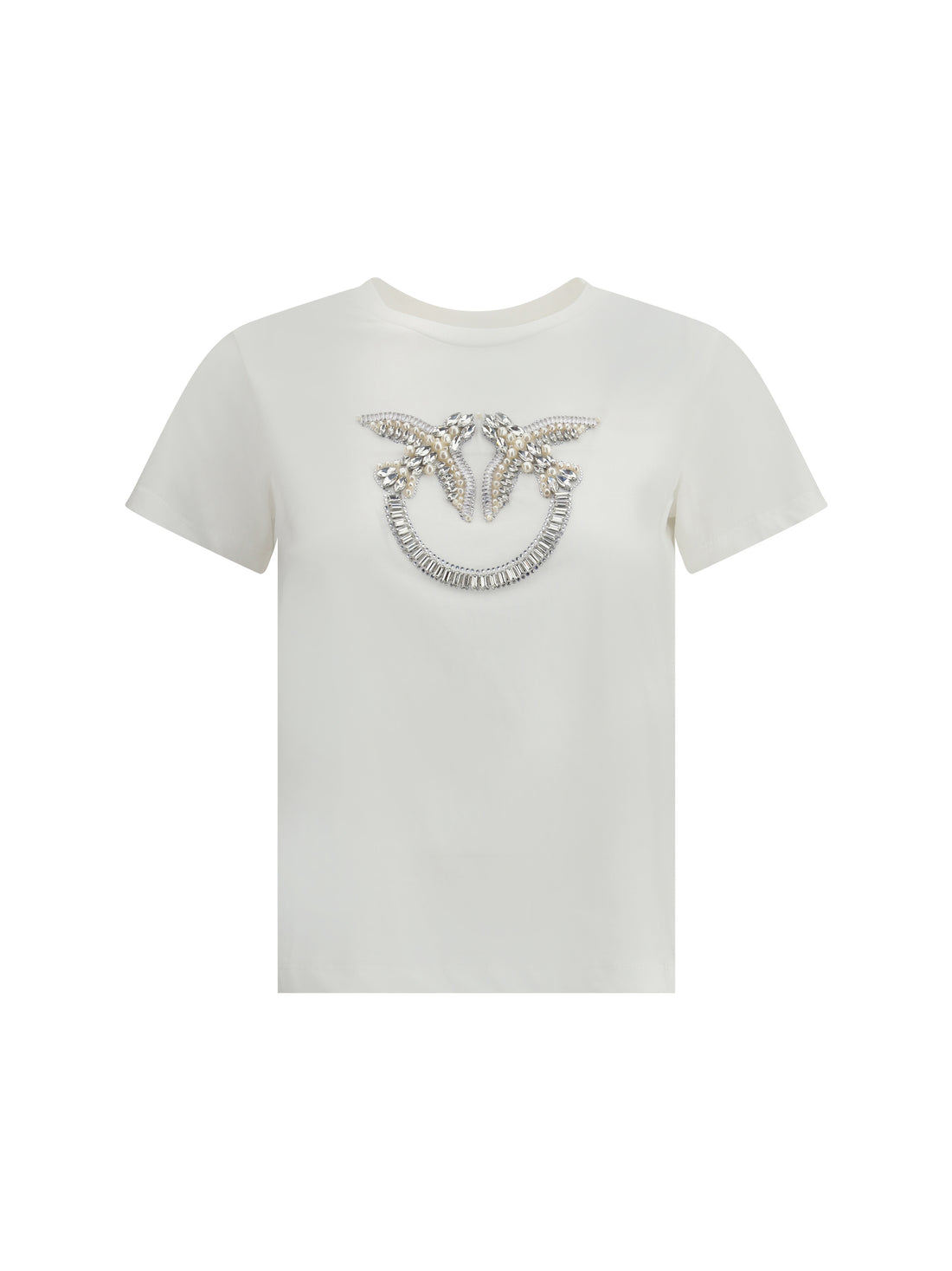 PINKO M embroidered logo t-shirt 