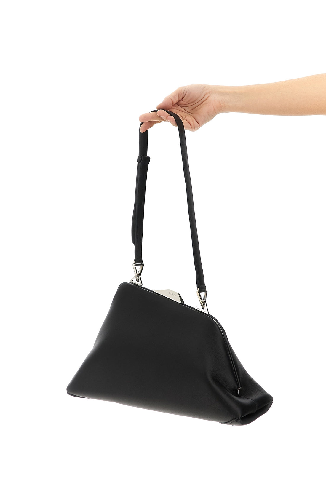THE ATTICO OS day off leather shoulder bag