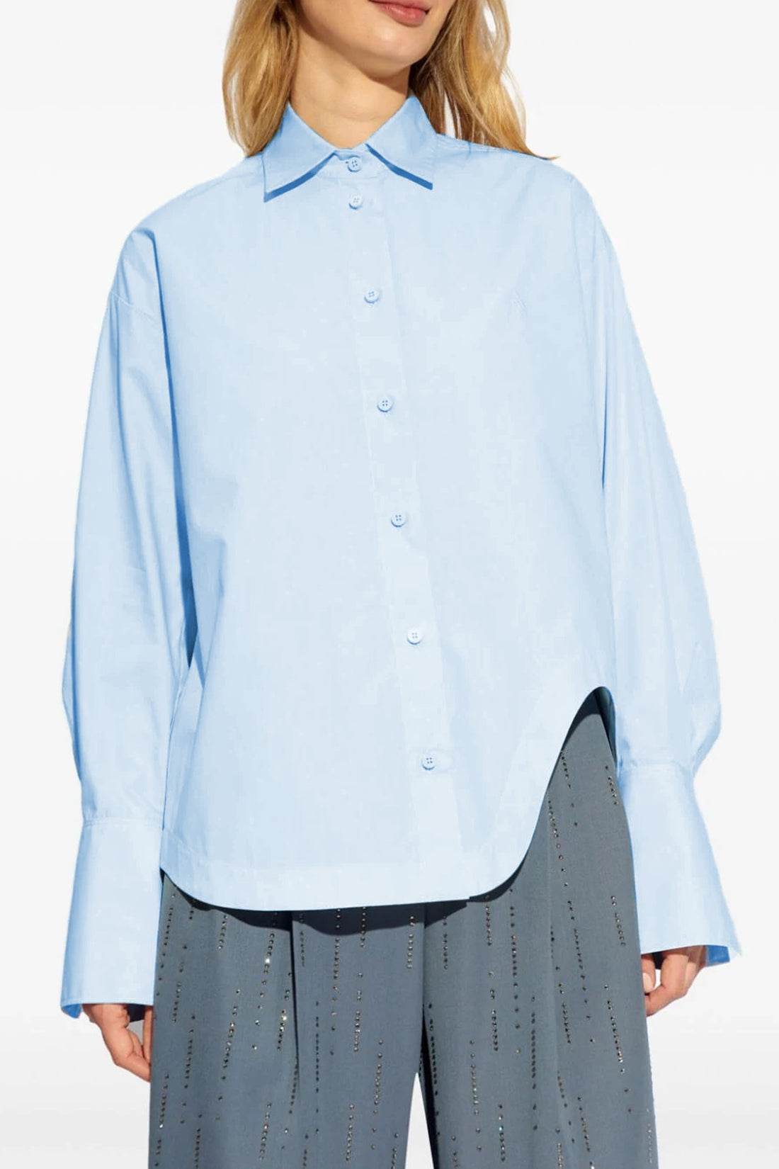 THE ATTICO 38 eliza cotton shirt