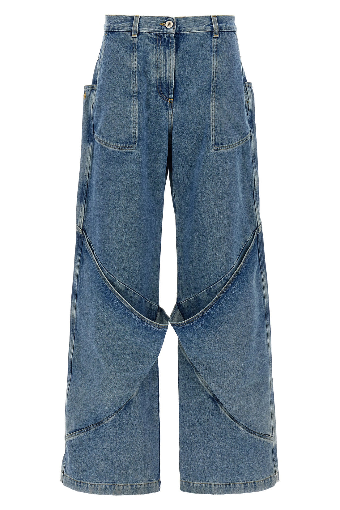 THE ATTICO 28 cotton denim jeans