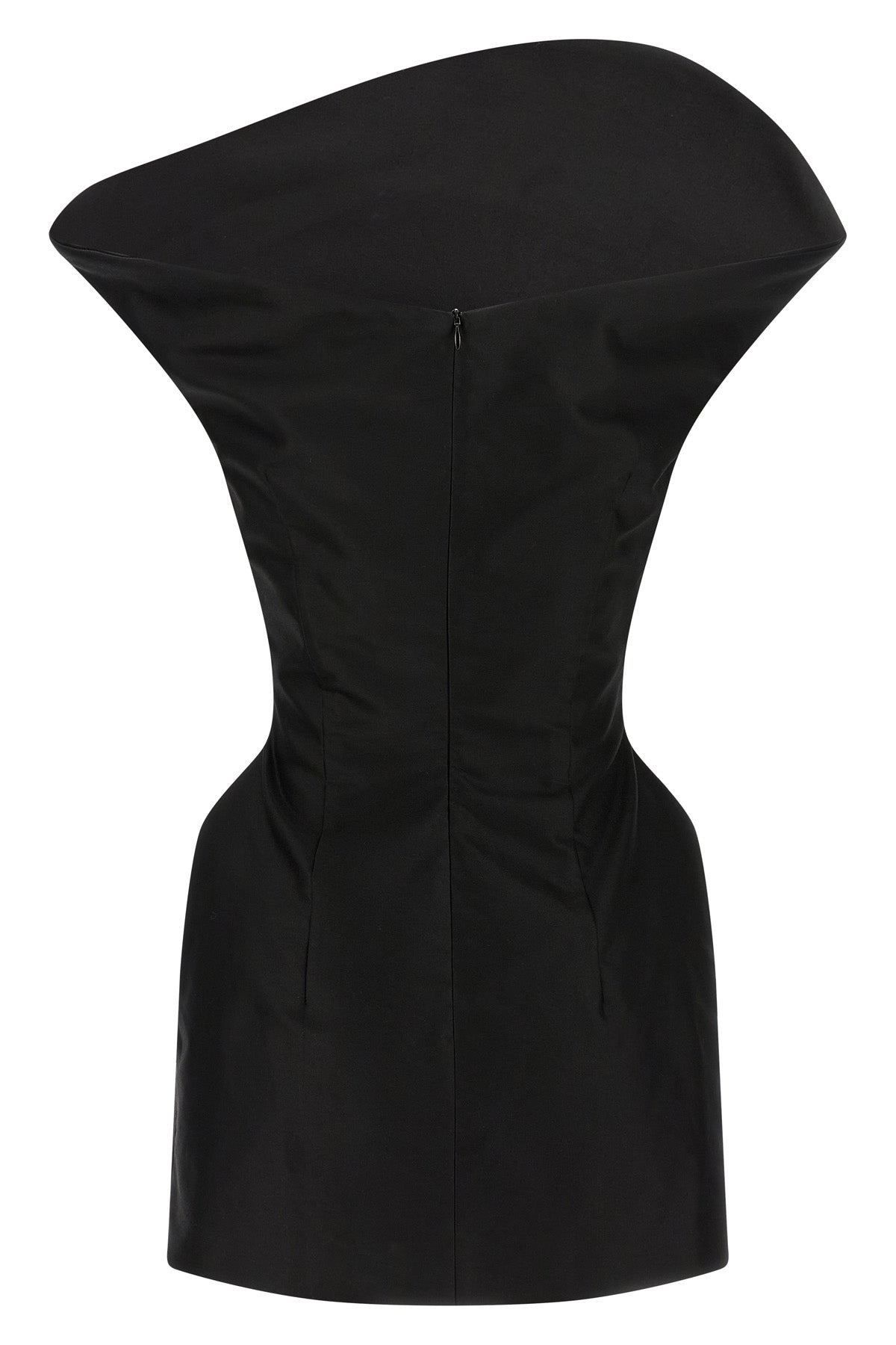 pf25 dress32 sculptural cotton dress