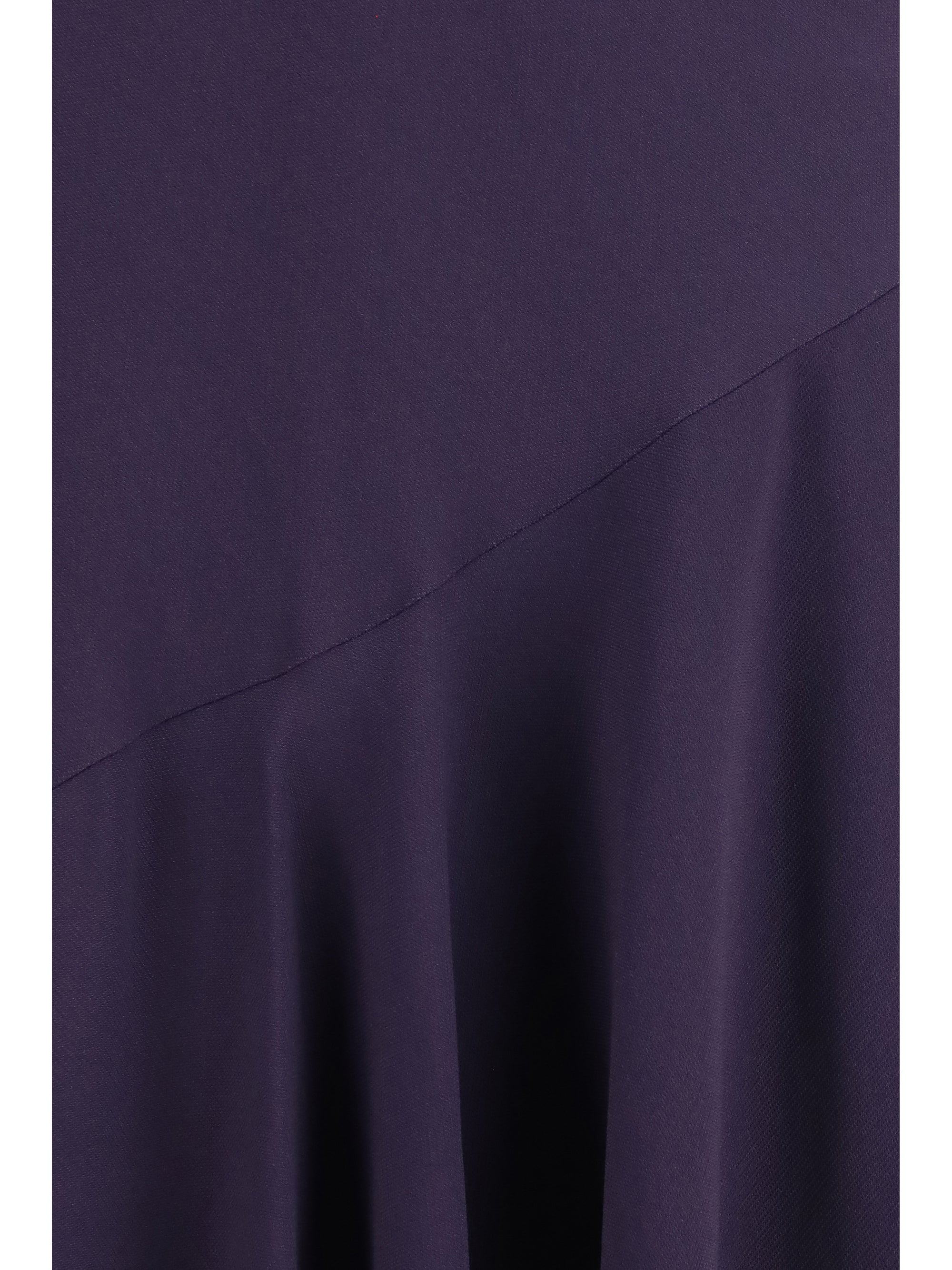 ALAIA 38 asym long viscose dress