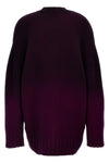 oversized wool and cashmere blend knit dress