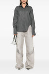 eliza wool blend shirt