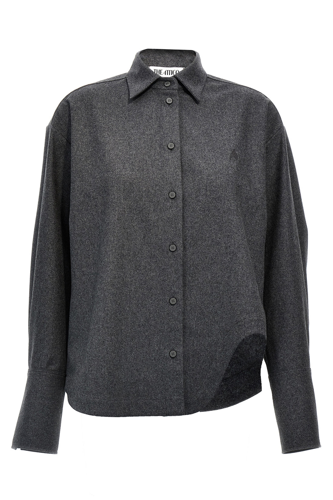THE ATTICO 38 eliza wool blend shirt