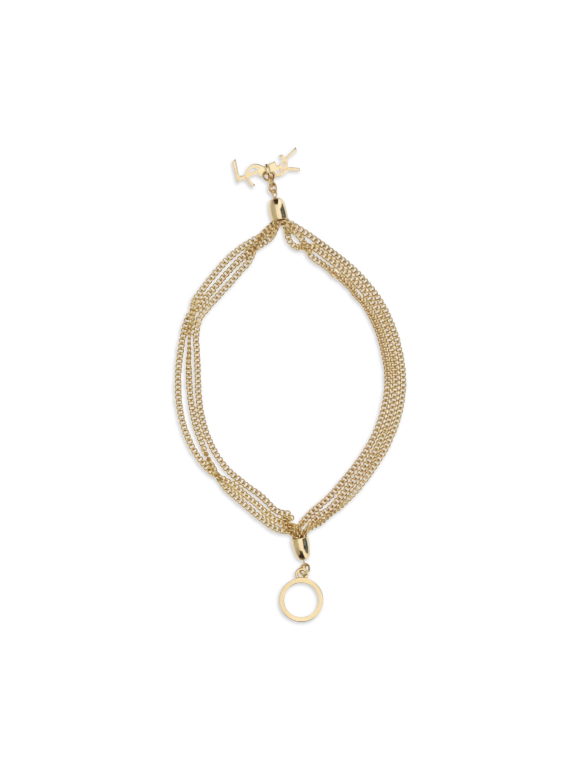 SAINT LAURENT M bracelet fermoir cas