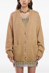 wool and cashmere cardigan