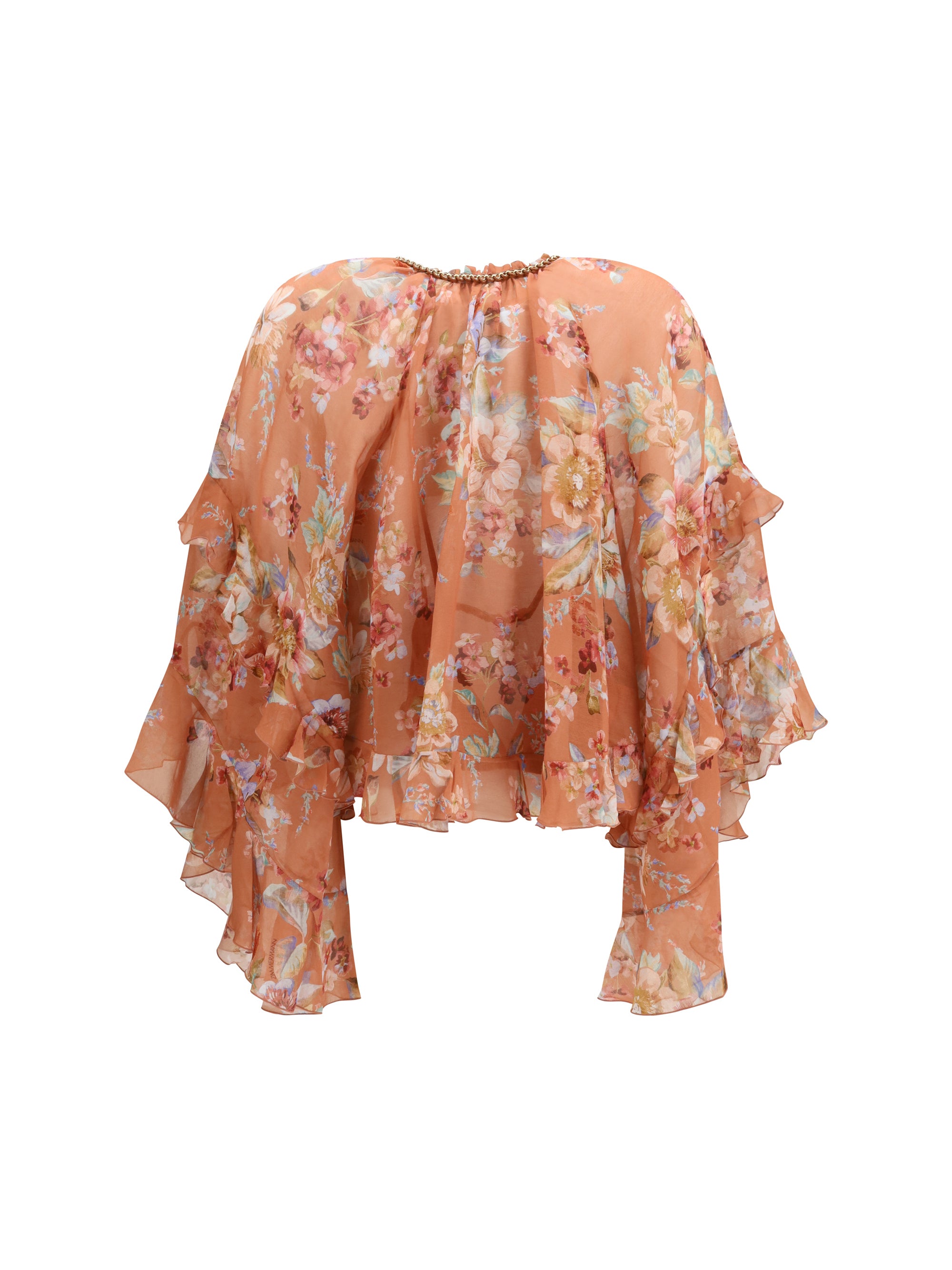 ruffle blouse