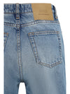 flared jeans in denim