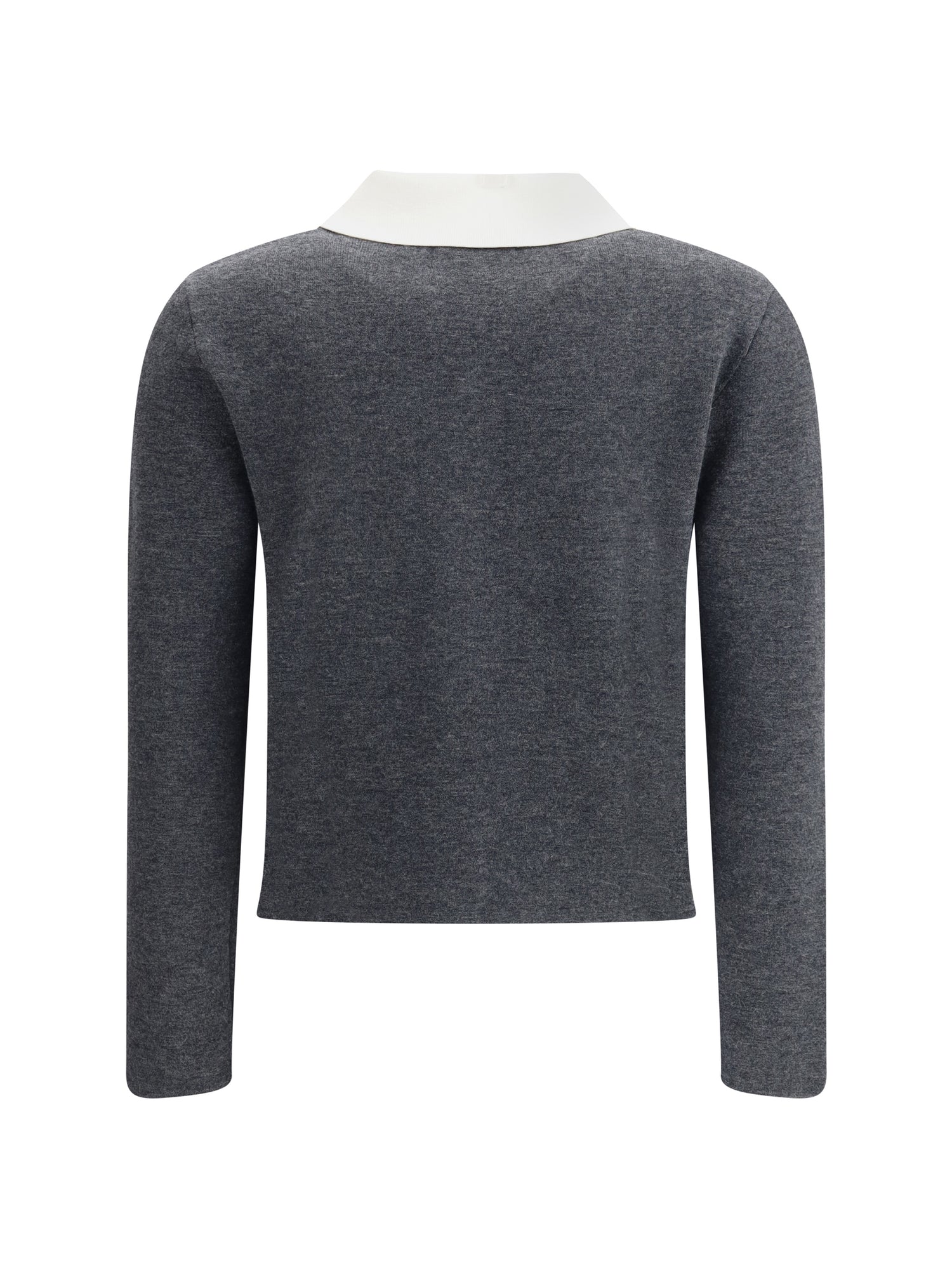 SELF-PORTRAIT M contrast collar cardigan