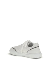 BRUNELLO CUCINELLI 40 leather sneakers with shiny details