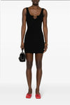 la mini robe sierra dress in ribbed viscose blend