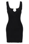la mini robe sierra dress in ribbed viscose blend