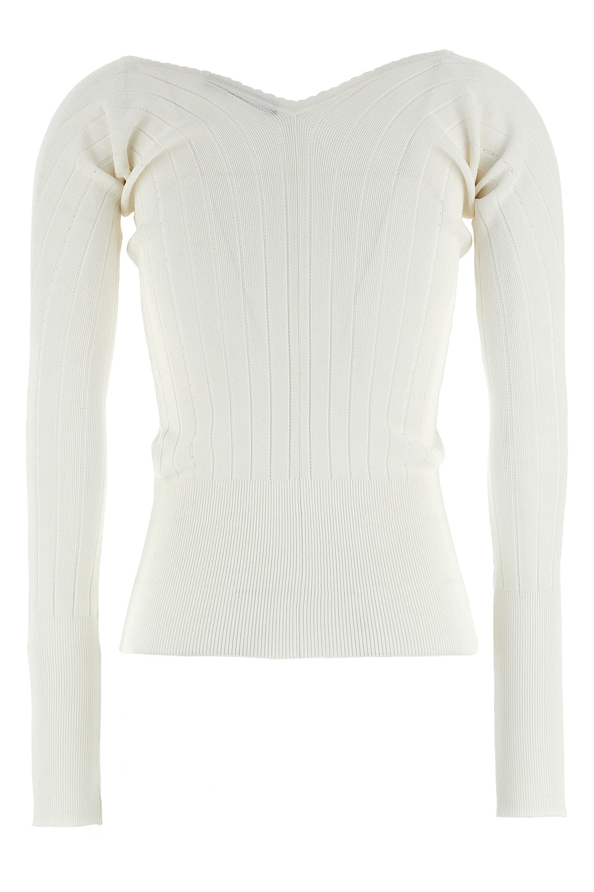 le haut pralù ribbed stretch viscose top