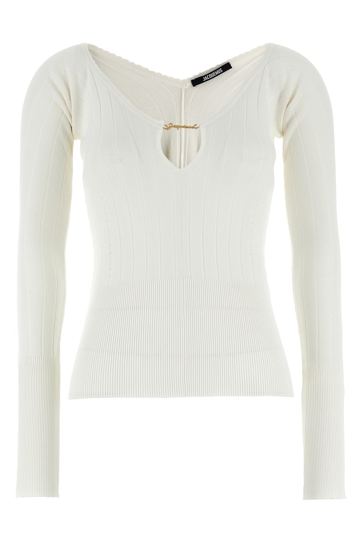 le haut pralù ribbed stretch viscose top