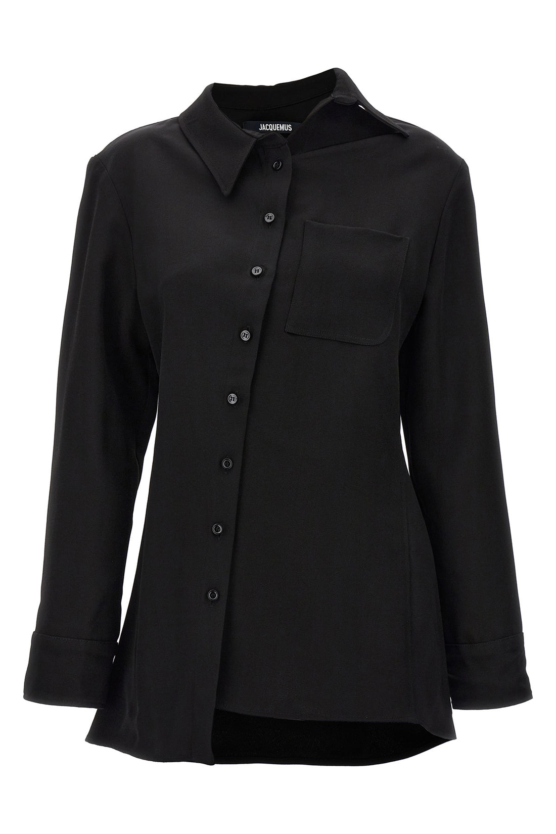 JACQUEMUS 34 la chemise pablo shirt in viscose blend