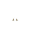 ovalette earrings in metal and swarovski® crystals