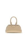 antigona east-west mini leather box handbag