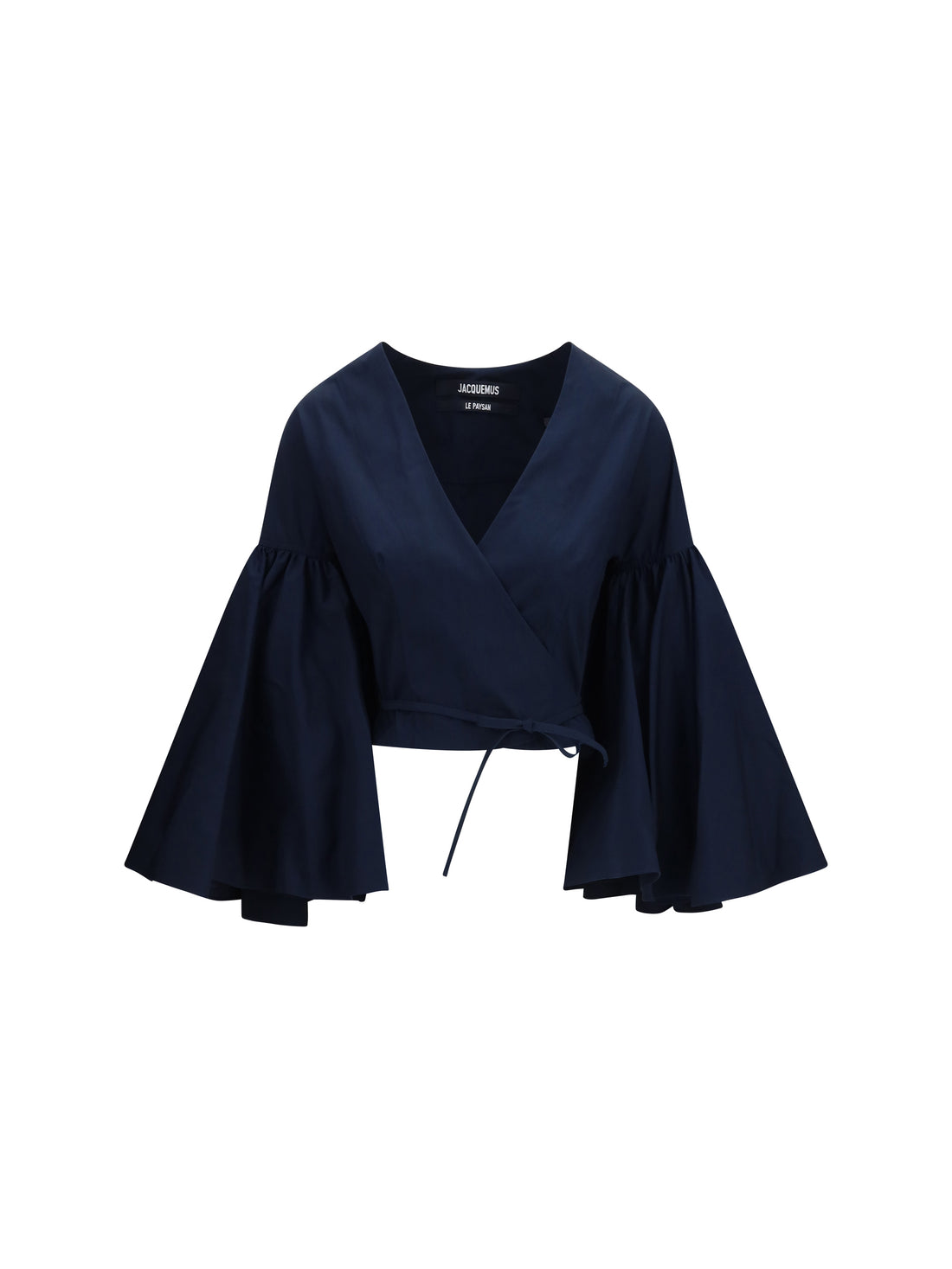 JACQUEMUS 36 paysan wrap top
