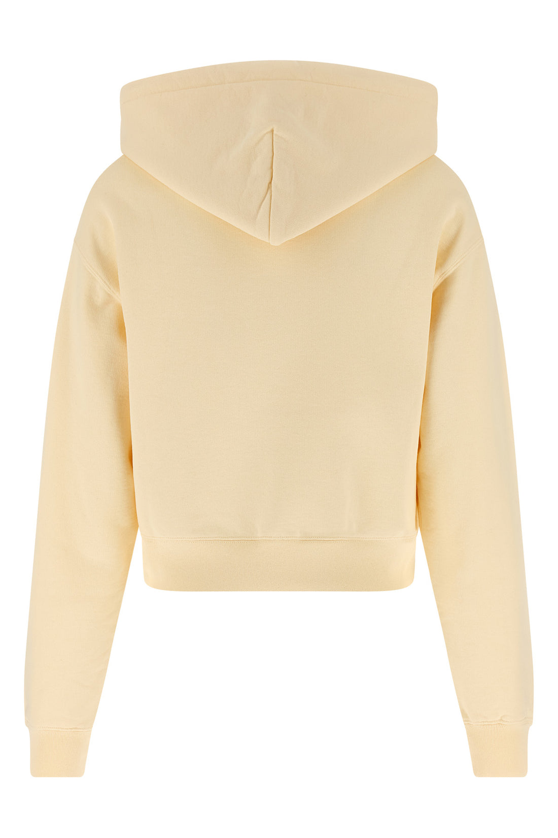 JACQUEMUS L le hoodie gros-grain hoodie in slightly fleece cotton