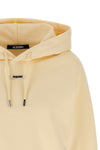 le hoodie gros-grain hoodie in slightly fleece cotton