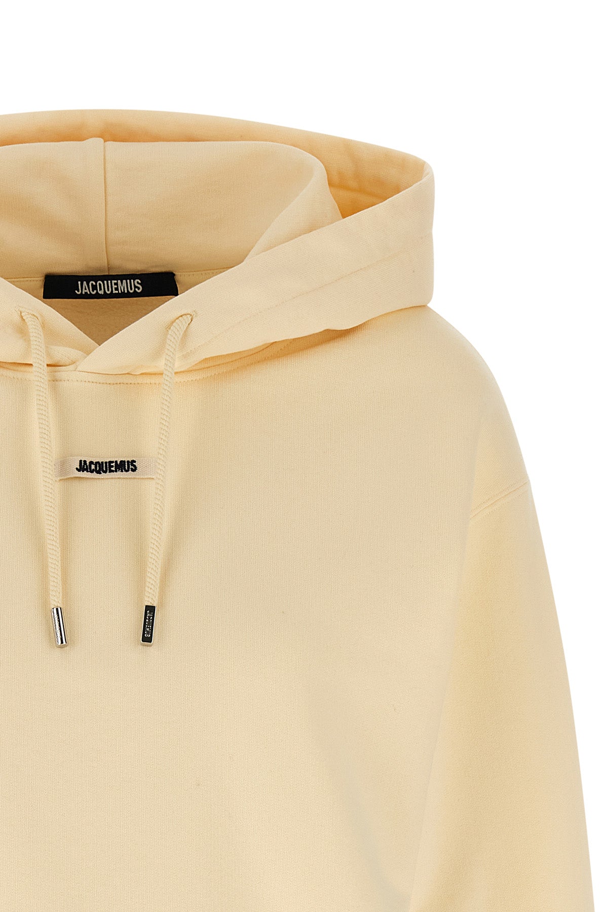 le hoodie gros-grain hoodie in slightly fleece cotton