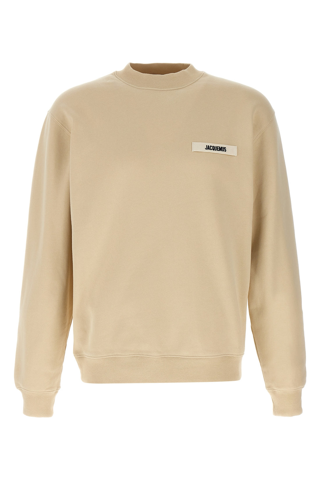 JACQUEMUS L le sweatshirt gros grain cotton fleece sweatshirt