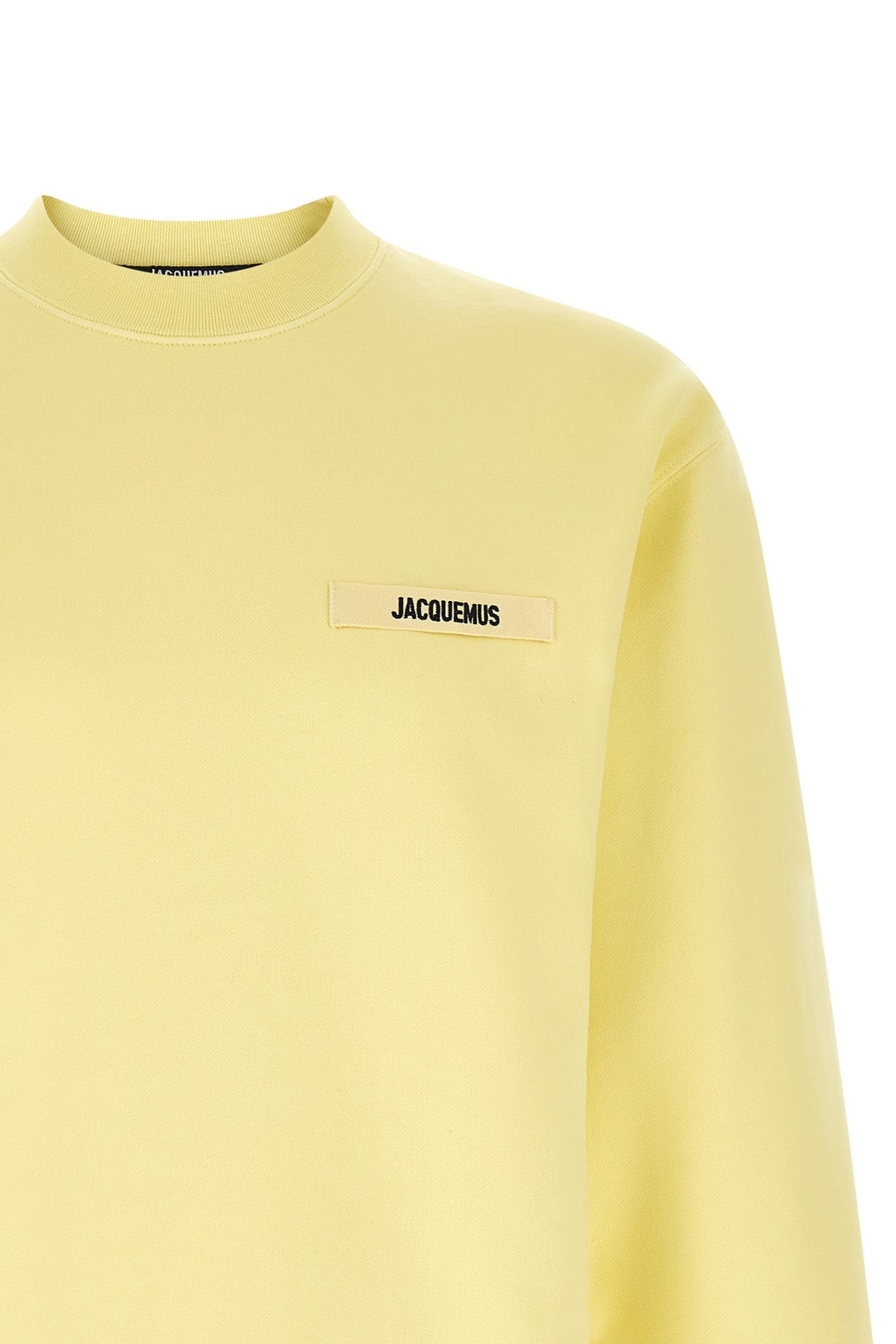 the jacquemus le sweatshirt gros-grain sweatshirt