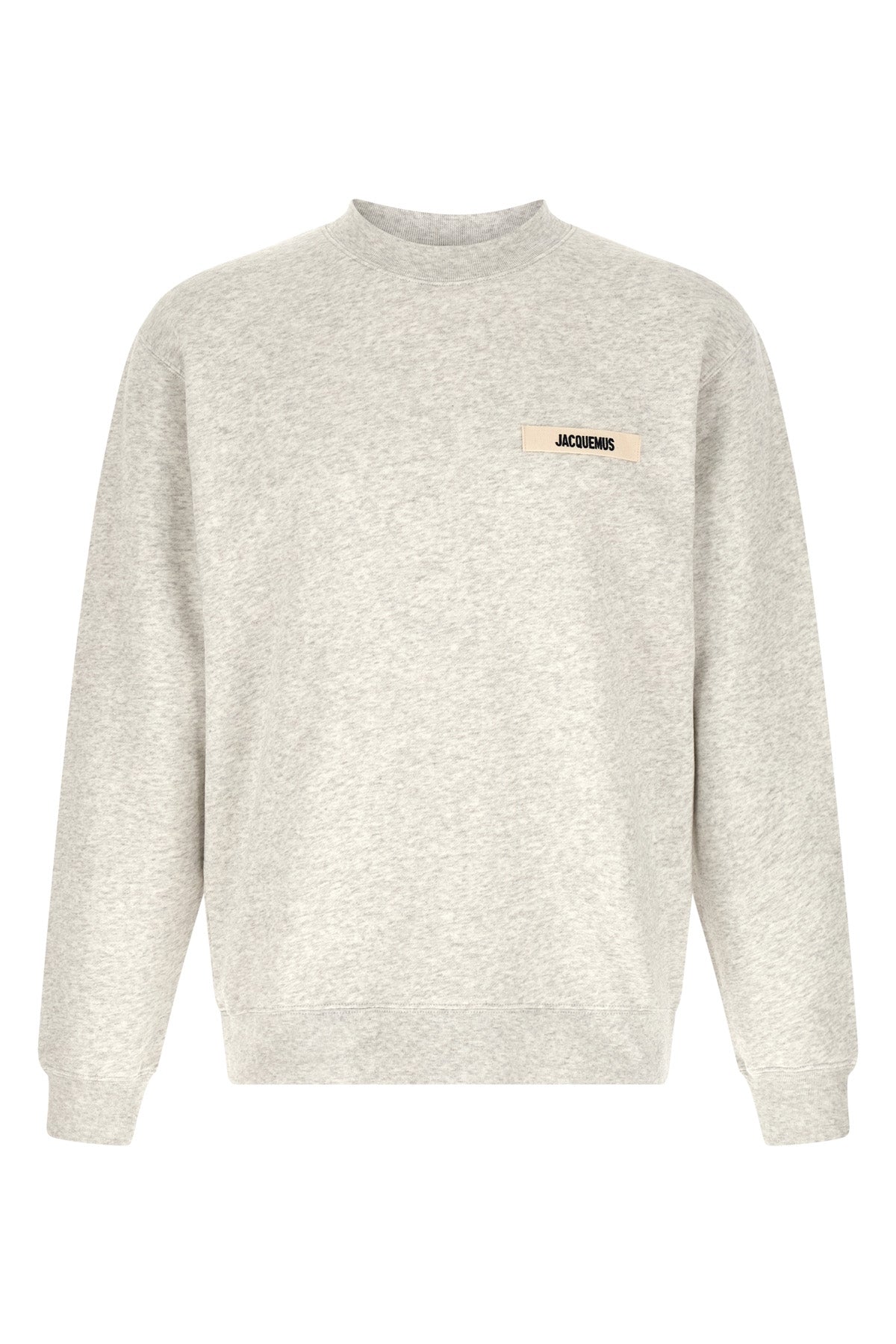 le sweatshirt gros grain mélange cotton fleece sweatshirt