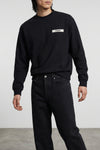 le sweatshirt gros grain cotton fleece sweatshirt