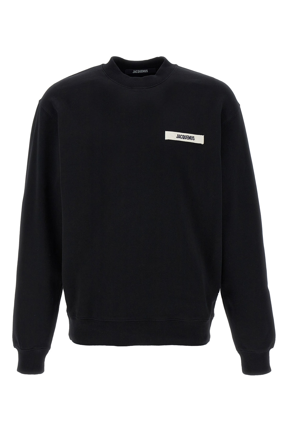 JACQUEMUS L le sweatshirt gros grain cotton fleece sweatshirt