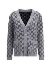 GUCCI M gg supreme reversible cardigan