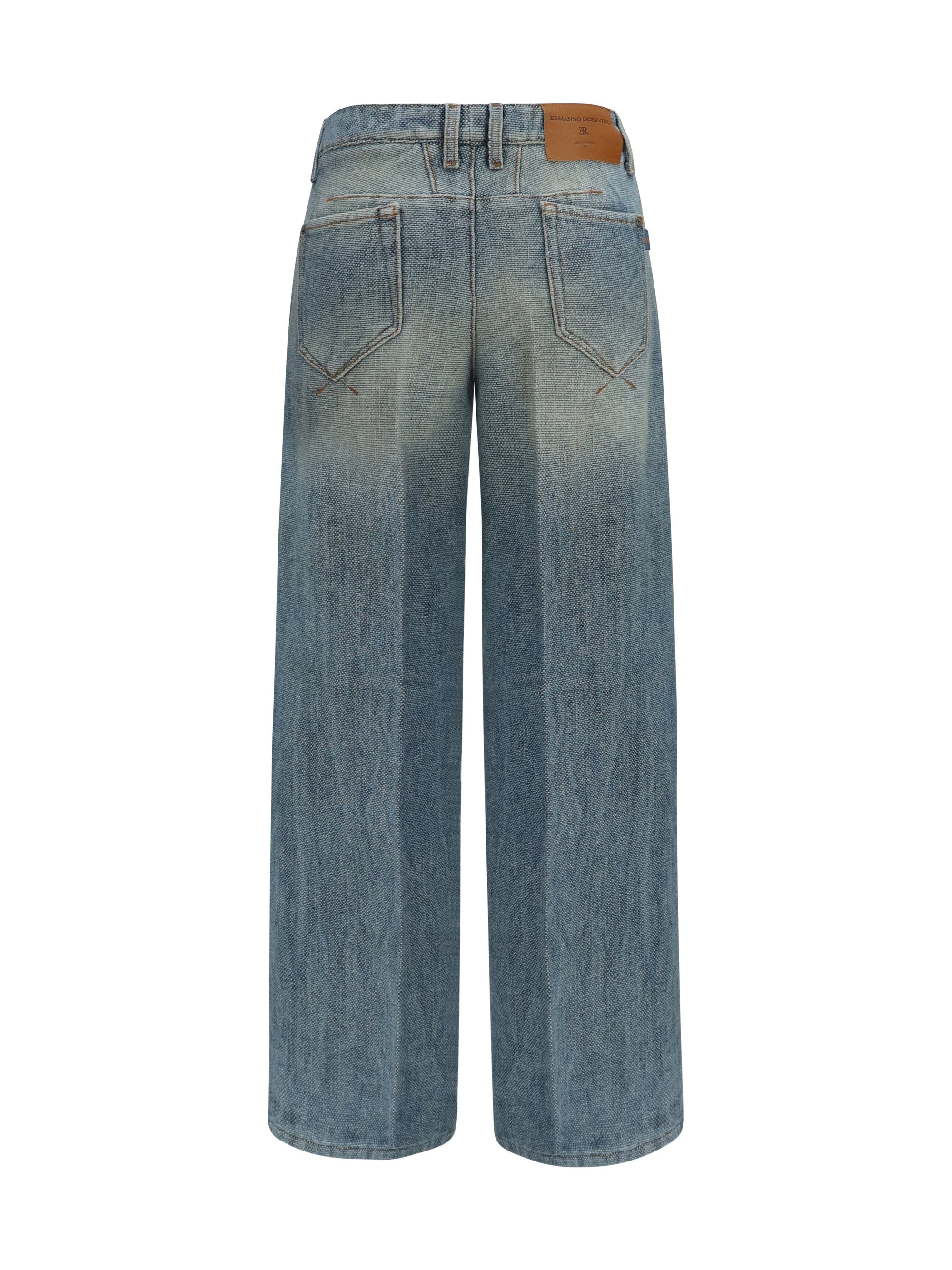 baggy denim jeans