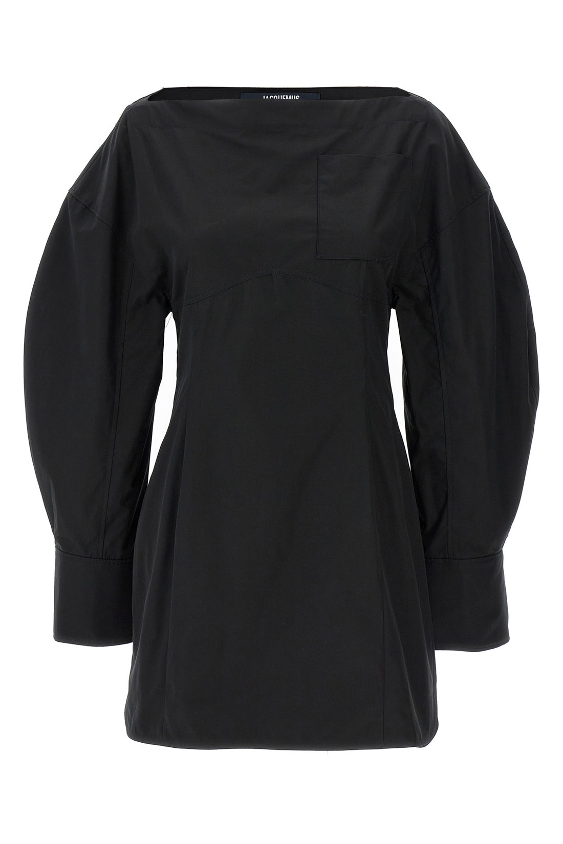 JACQUEMUS 34 la robe chemise casaco cotton poplin dress