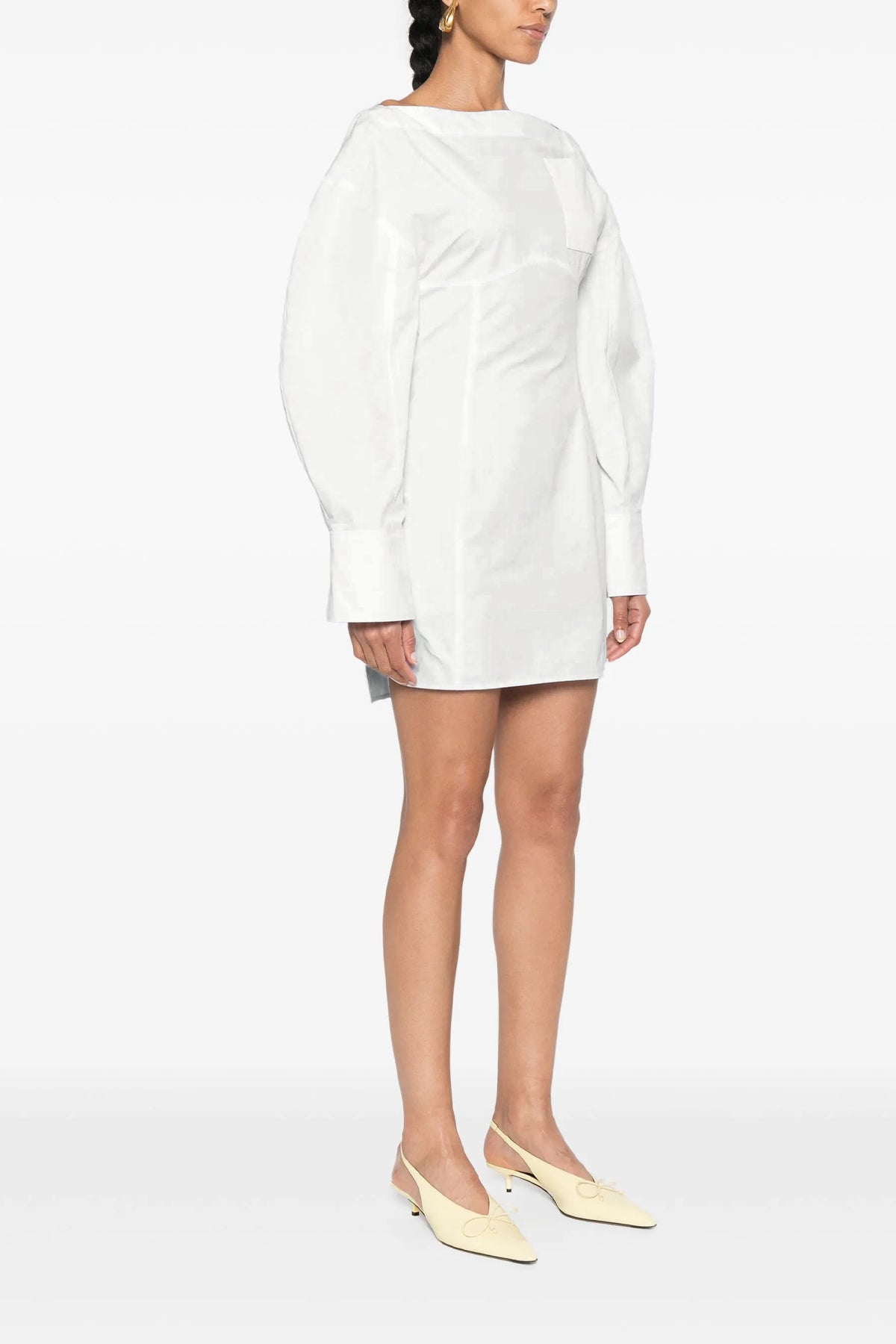 la robe chemise casaco cotton poplin dress