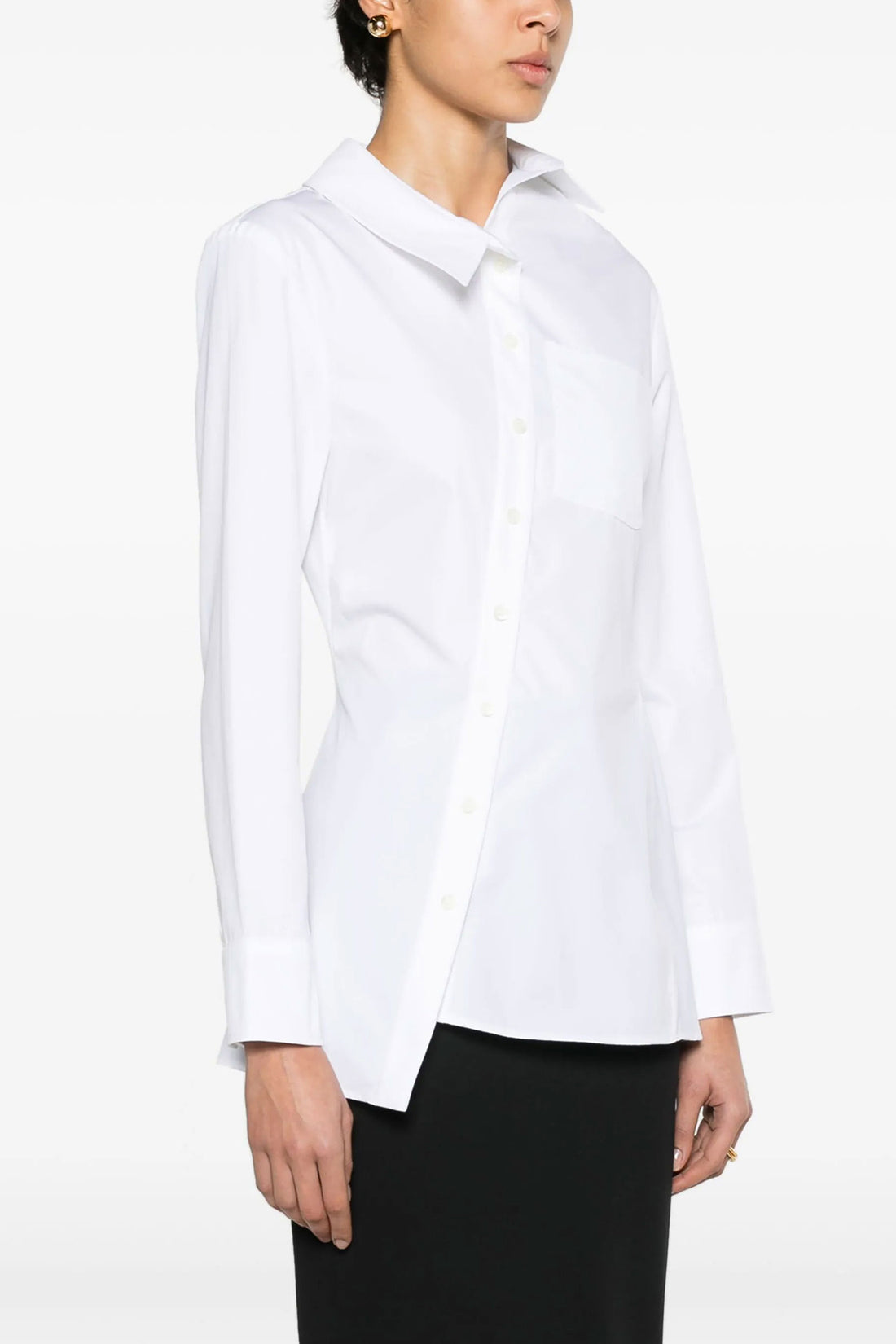 JACQUEMUS 34 la chemise pablo cotton shirt