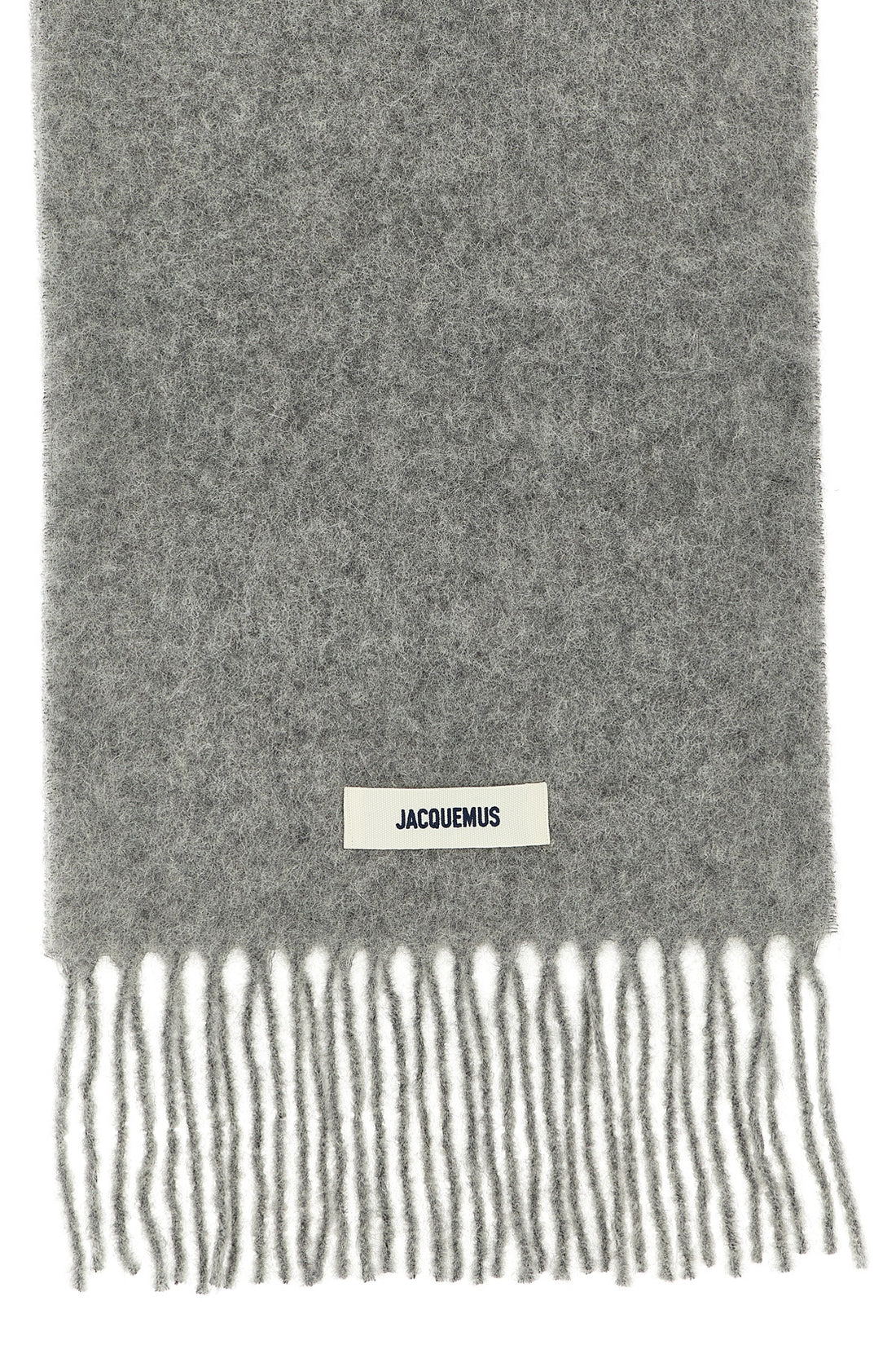 JACQUEMUS OS lecharpe carro scarf in alpaca