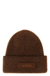 the jacquemus le bonnet gros-grain cap