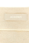 the jacquemus le chale gros-grain bandana defines a new perspective on winter