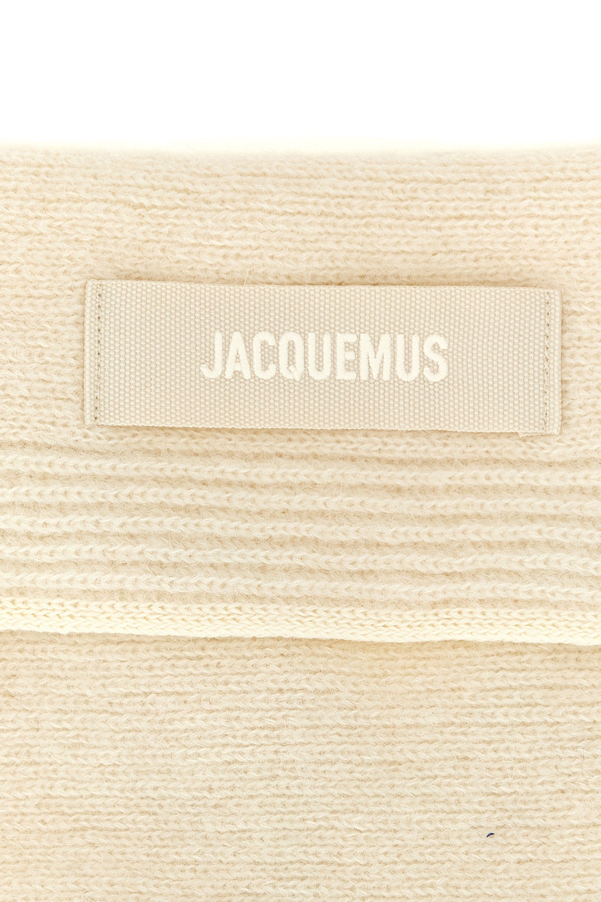 the jacquemus le chale gros-grain bandana defines a new perspective on winter