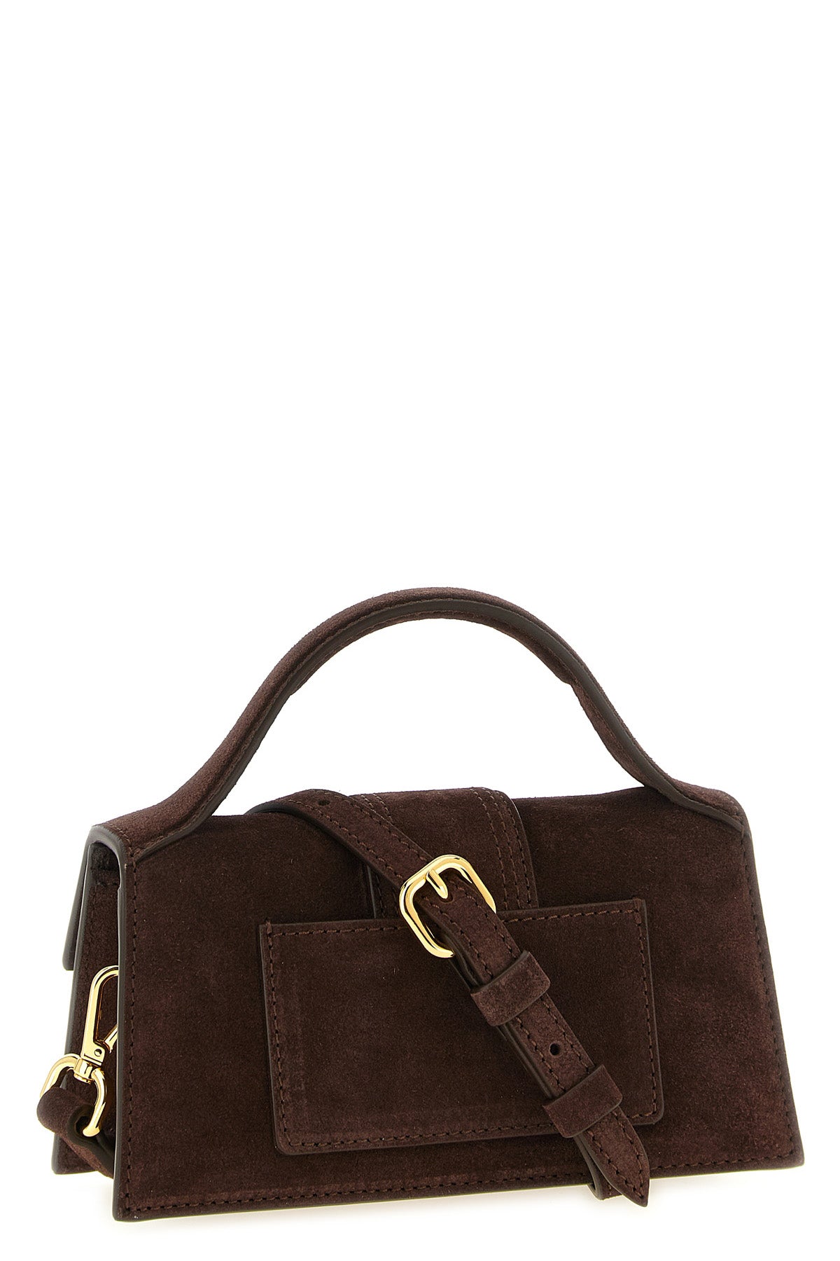 the jacquemus le bambino handbag defines a geometric aesthetic through a rigor