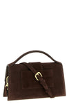 the jacquemus le grand bambino handbag is distinguished by a rigorously struct