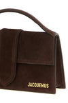 the jacquemus le grand bambino handbag is distinguished by a rigorously struct